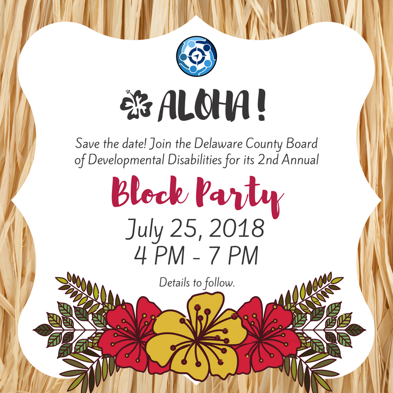 2018 Block Party Save the Date 2018 Block Party Save the Date
